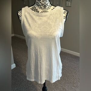 Banana Republic White Tank Top